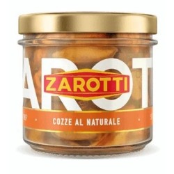 Małże w naturalnej zalewie Cozze al Naturale ZAROTTI 110g
