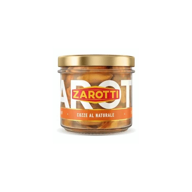 Małże w naturalnej zalewie Cozze al Naturale ZAROTTI 110g