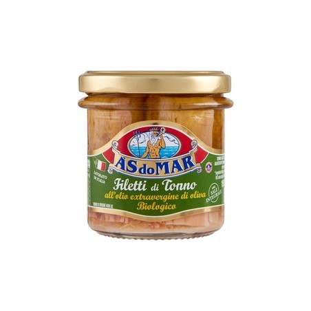 Filety z tuńczyka w Bio oliwie AS do MAR 105 g
