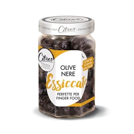 Oliwki czarne Olive Nere Essiccate 190g - Citres włoskie
