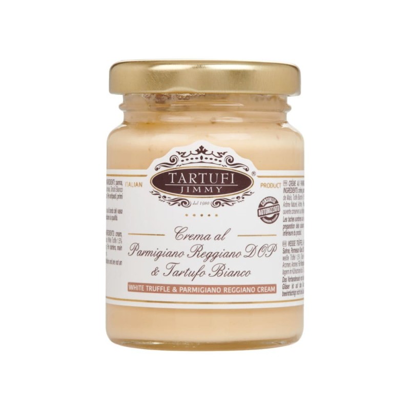 KREM Z PARMIGIANO REGGIANO DOP I Z BIAŁYMI TRUFLAMI 130G