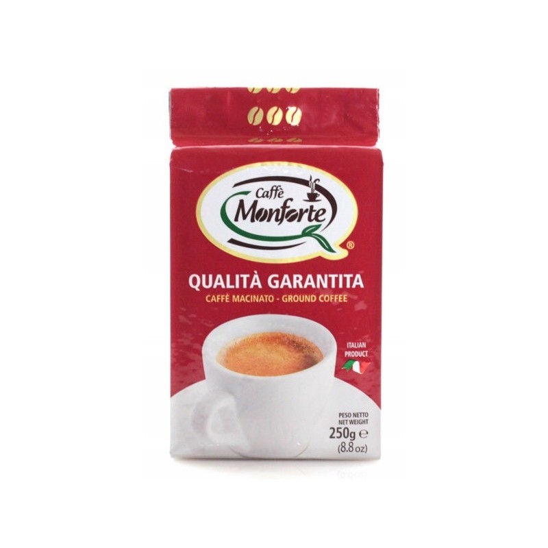Caffe Monforte Qualita Garantita włoska kawa mielona 250g