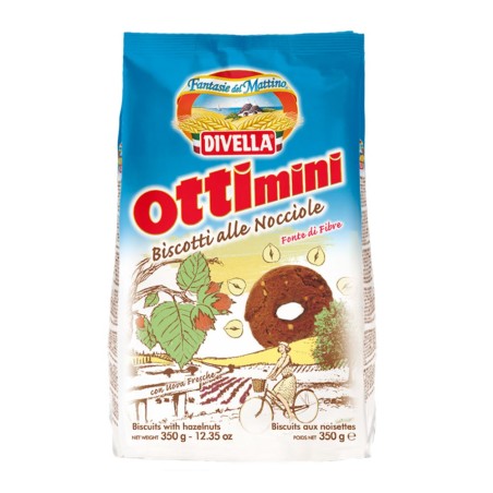 CIASTKA OTTIMINI Z ORZECHAMI DIVELLA350G