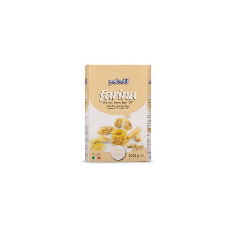 Polselli farina 00 ideale per pasta 1kg