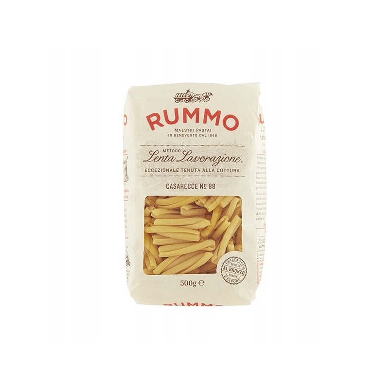 Makaron Włoski RUMMO CASARECCE N.88 Rurki 500g