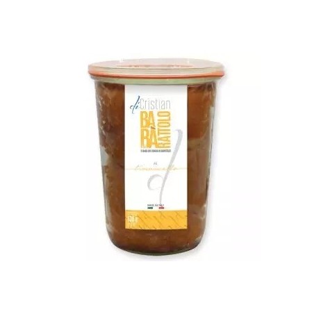 Babarattolo al Limoncello 430 g. Babka nasączana limoncello. Neapolitański tradycyjny deser w słoiku.