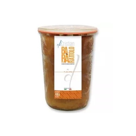 BaBarattolo al Rum 430 g. Babka nasączana rumem. Neapolitański tradycyjny deser w słoiku.