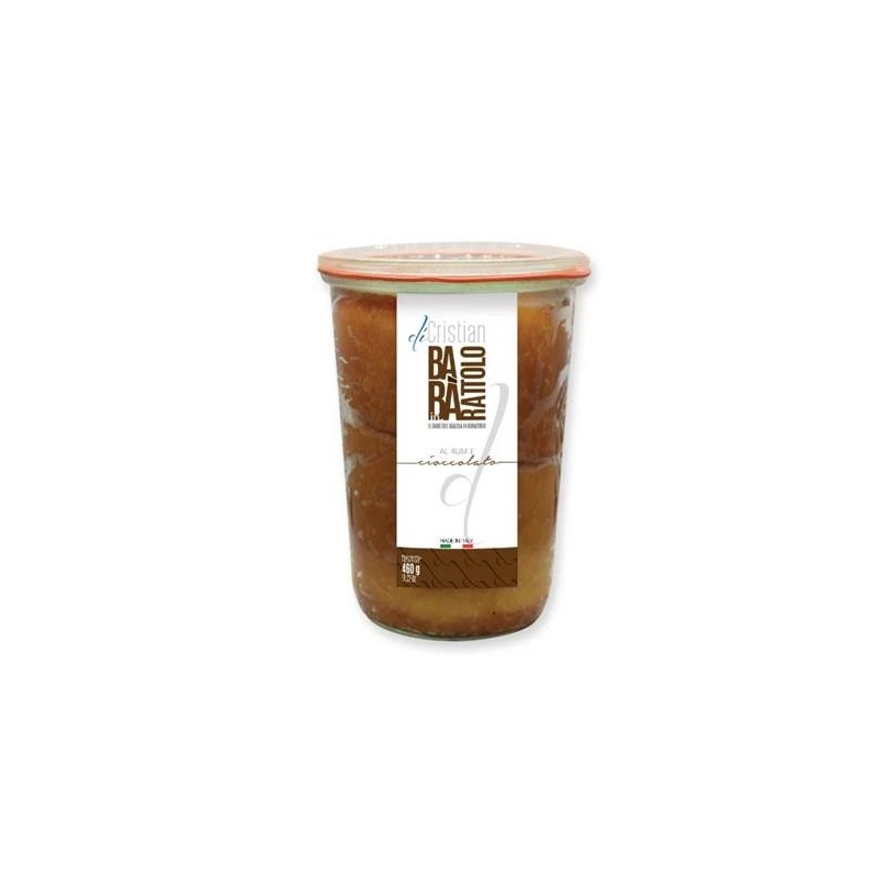 BaBarattolo al Rum e Cioccolato 430 g. Babka nasączana rumem i czekoladą.