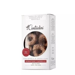 Tarallini cioccolato e nocciole 250 g. Włoska przekąska z czekoladą i orzechami laskowymi