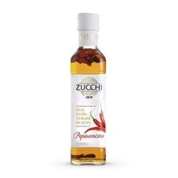 Olio extravergine Peperoncino. Oliwa z oliwek z ostrą papryczką 250 ml.