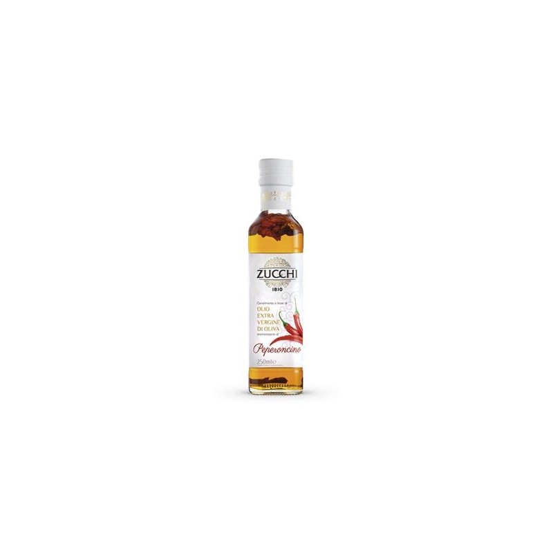 Olio extravergine Peperoncino. Oliwa z oliwek z ostrą papryczką 250 ml.