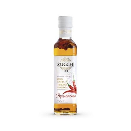 Olio extravergine Peperoncino. Oliwa z oliwek z ostrą papryczką 250 ml.