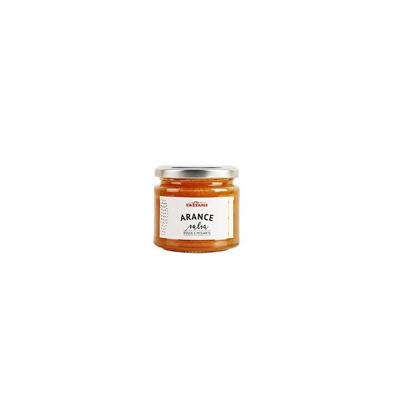 Salsa di Arance 250 gr. Salsa słodko-pikantna pomarańczowa 250 g.