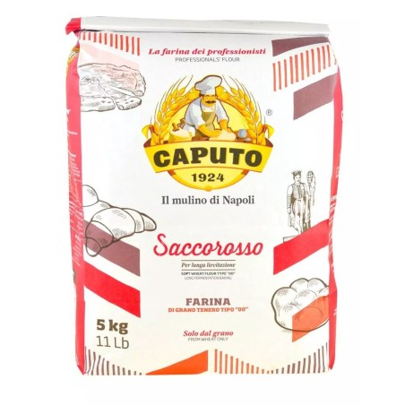 Mąka pszenna 00 Saccorosso 5kg Caputo