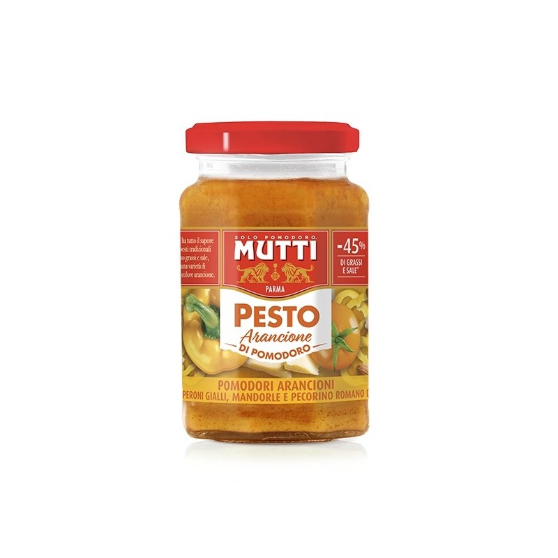 Mutti Pesto Arancione | pesto z pomarańczowych pomidorów 180g
