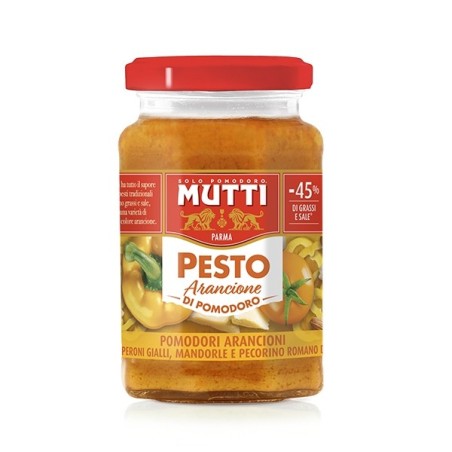 Mutti Pesto Arancione | pesto z pomarańczowych pomidorów 180g