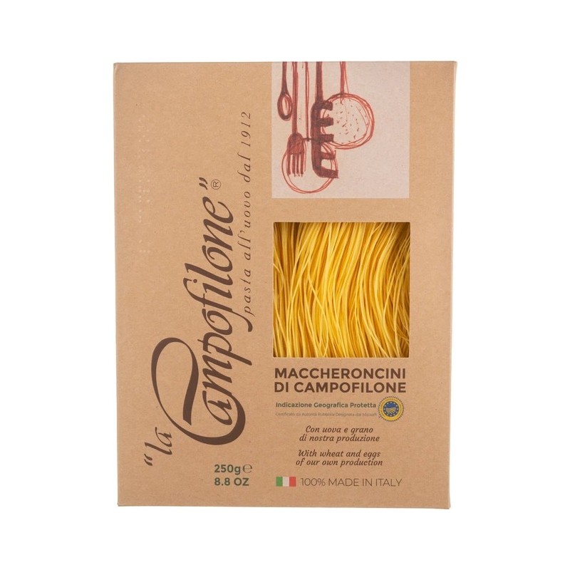LA CAMPOFILONE MACCHERONCINI DI CAMPOFILONE IGP 250 g – włoski makaron jajeczny