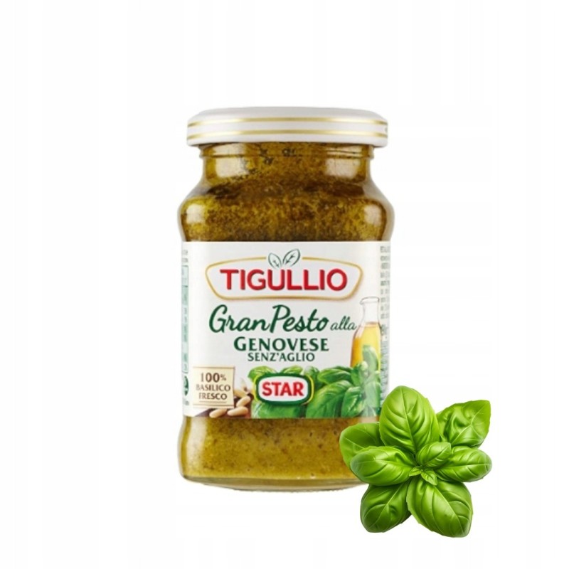 Pesto bez czosnku Tigullio 190 g