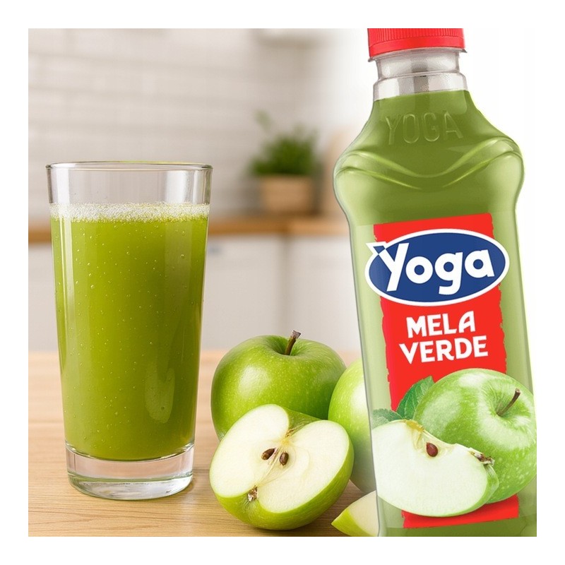 Yoga Mela Verde – Włoski sok z zielonych jabłek 1L