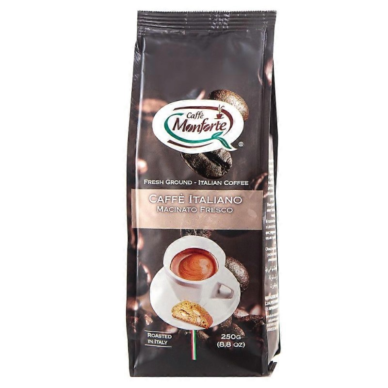 CAFFÈ MONFORTE – Caffè Italiano Macinato Fresco (kawa mielona) 250 g