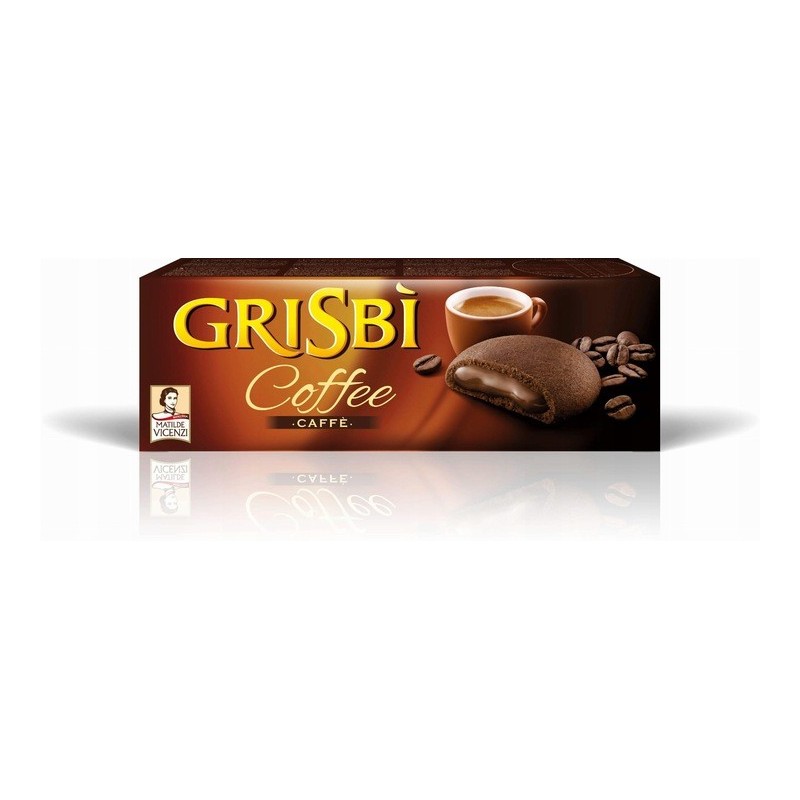Grisbi Caffe - biszkopty z nadzieniem kawowym