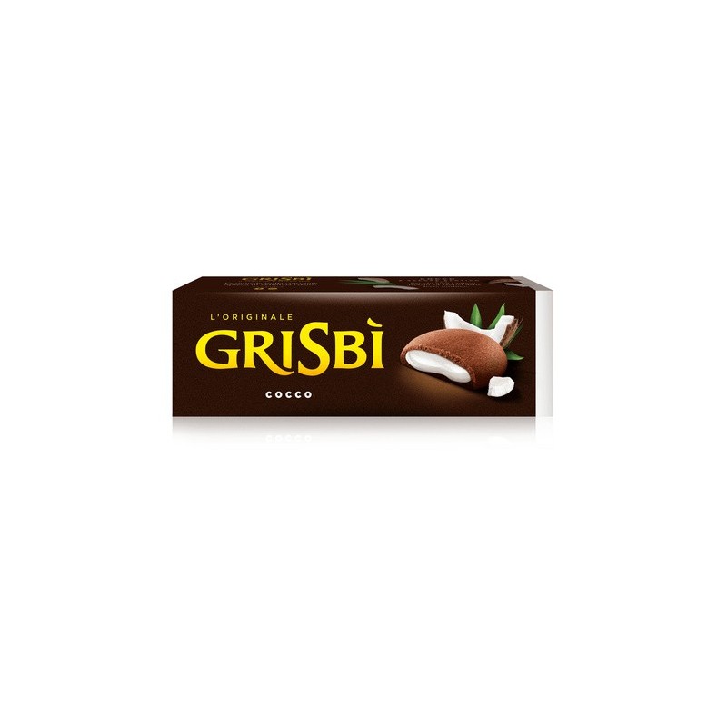 Grisbì Cocco - włoskie ciastka z kremem kokosowym 135g