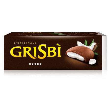 Grisbì Cocco - włoskie ciastka z kremem kokosowym 135g