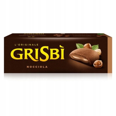 GRISBI NOCCIOLA CIASTKA Z KREMEM ORZECHOWYM 150g