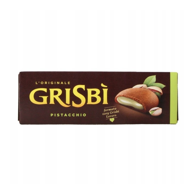 GRISBI Biszkopty z nadzieniem Pistacjowym 150g