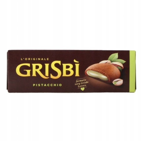 GRISBI Biszkopty z nadzieniem Pistacjowym 150g