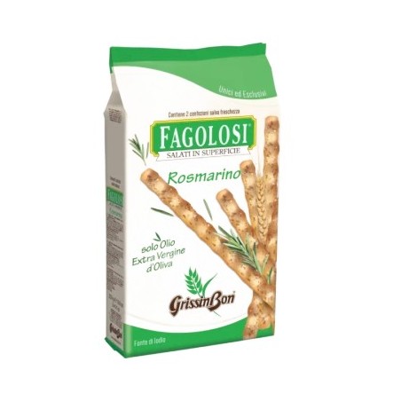 Grissini z rozmarynem 250 g – GrissinBon – Fagolosi Rosmarino