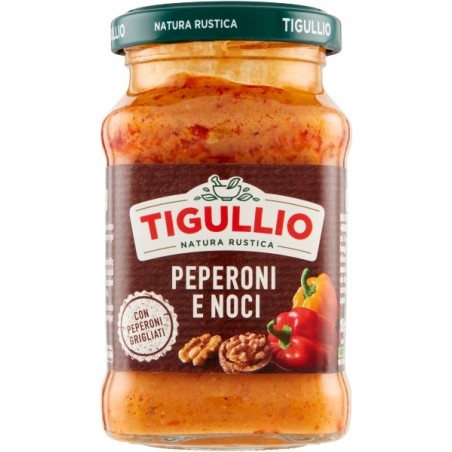 Pesto Peperoni i Orzechy włoskie Tigullio 185 g SENZA GLUTINE
