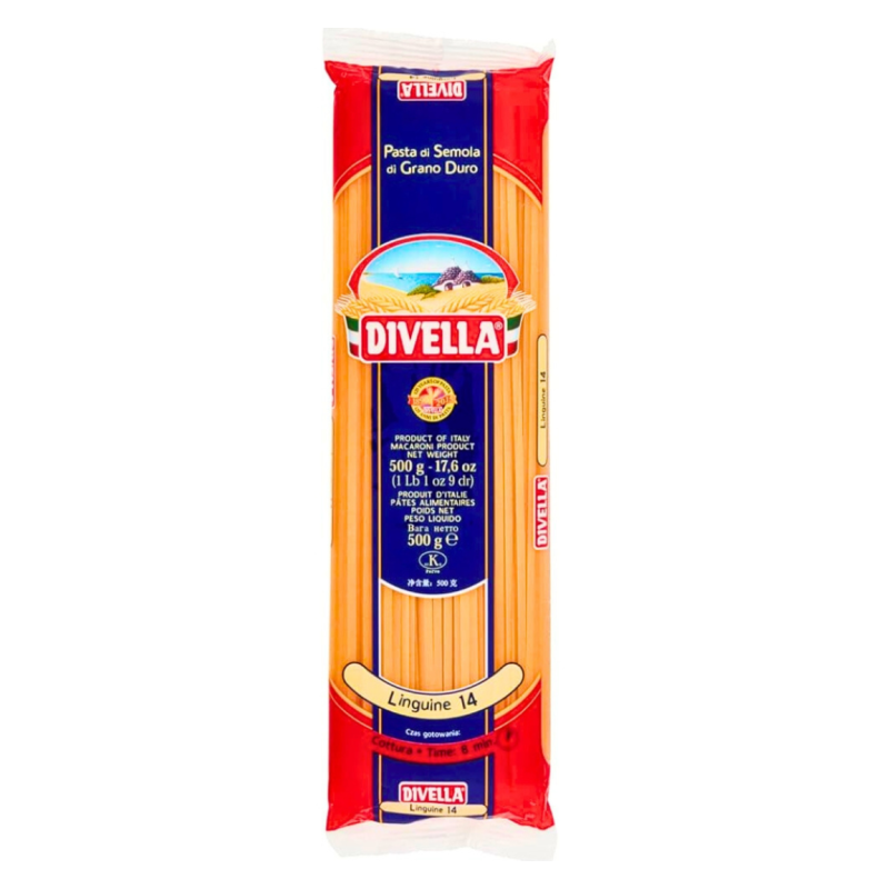 Makaron płaskie Spaghetti Linguine 14 500g - Divella