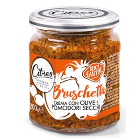 Pasta bruschetta z oliwek i pomidorów 200g - Citres