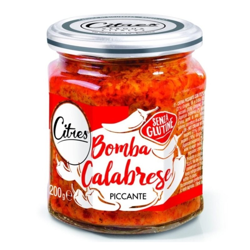 Bomba Calabrese -Pikantna pasta z warzyw i chilli 200g - Citres