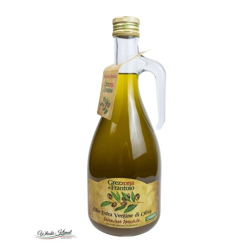 Oliwa z oliwek extra vergine niefiltrowana Grezzona di Frantoio Anfora LEVANTE 1L