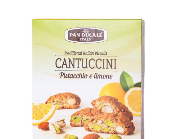 Ciasteczka Cantuccini pistacja/cytryna